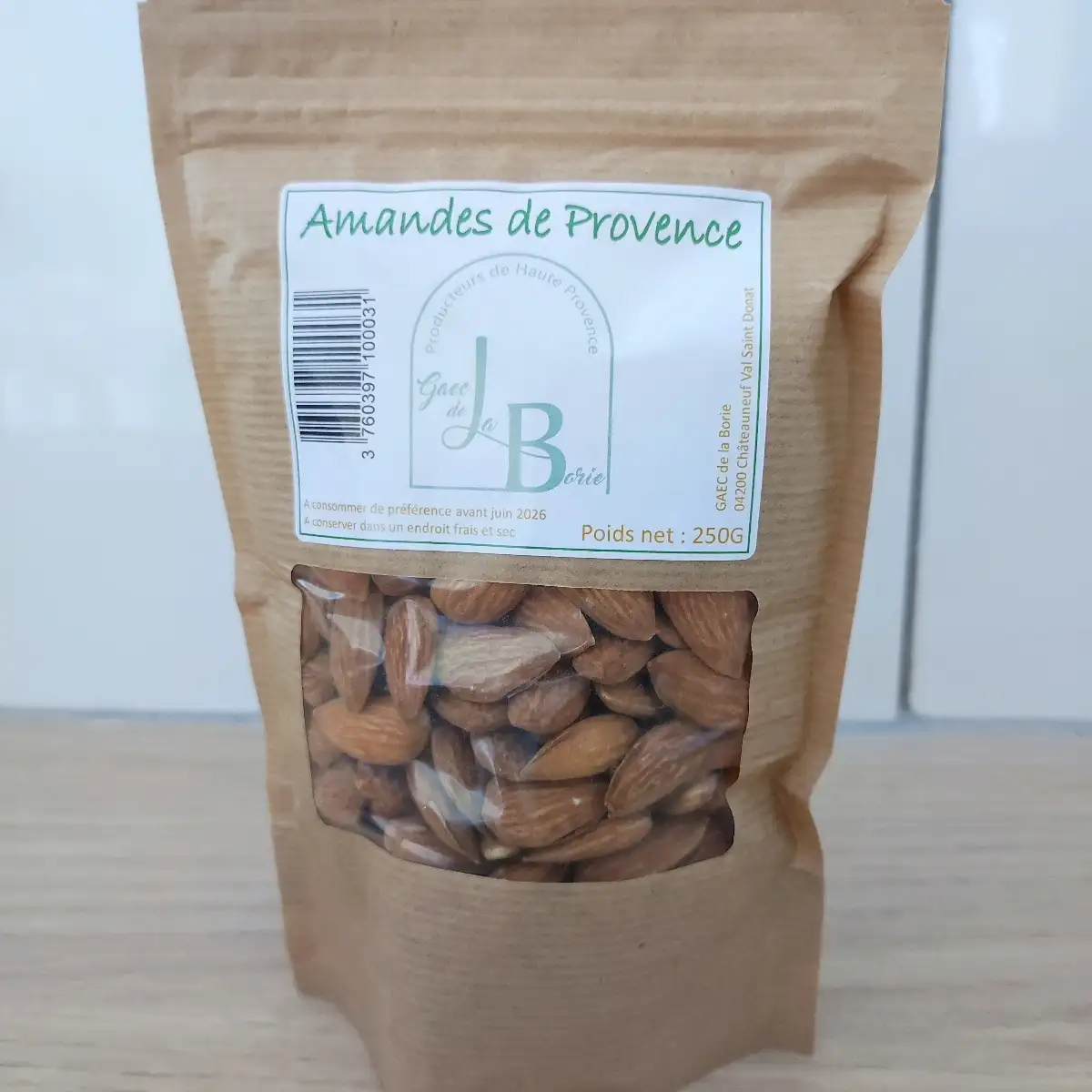 Amandes de Provence décortiquées